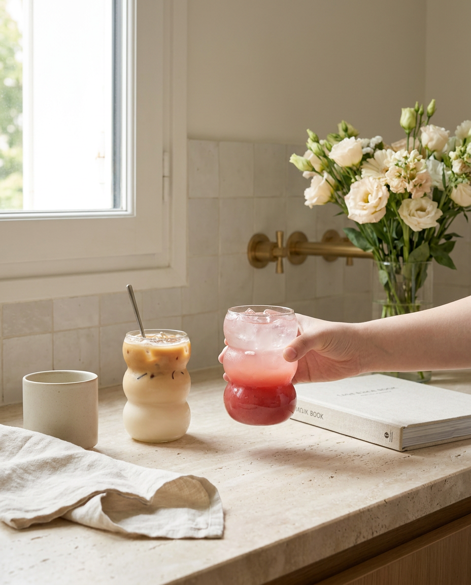 Cascade Clear Tumbler - lifestyle_parisien