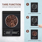 Workshop Brew Scale — in use
