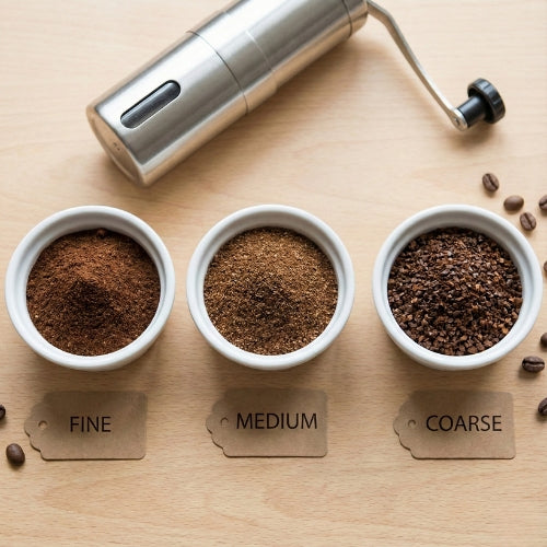 The Precision Manual Grinder — macro texture