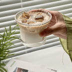 Sienna Fluted Glass — in use