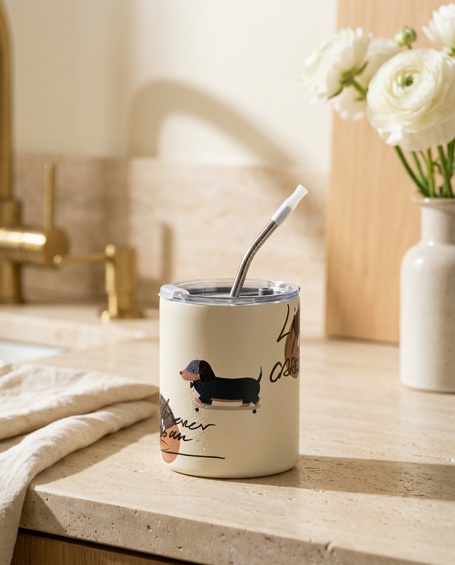 Dachshund Insulated Mug - whats_in_box