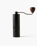 Diamond Manual Grinder, aluminum manual coffee grinder with steel burrs, studio photo