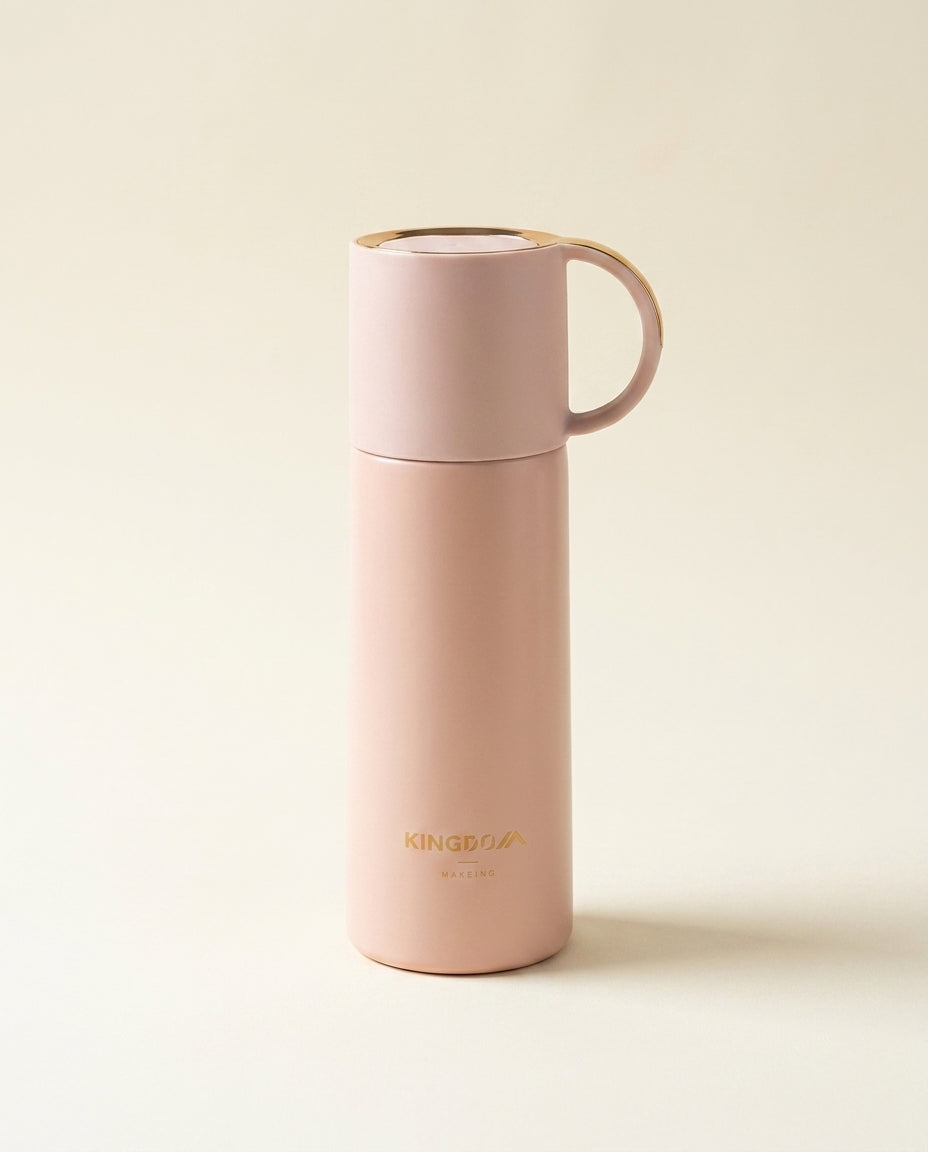 Editor's Insulated Flask - hero_pink