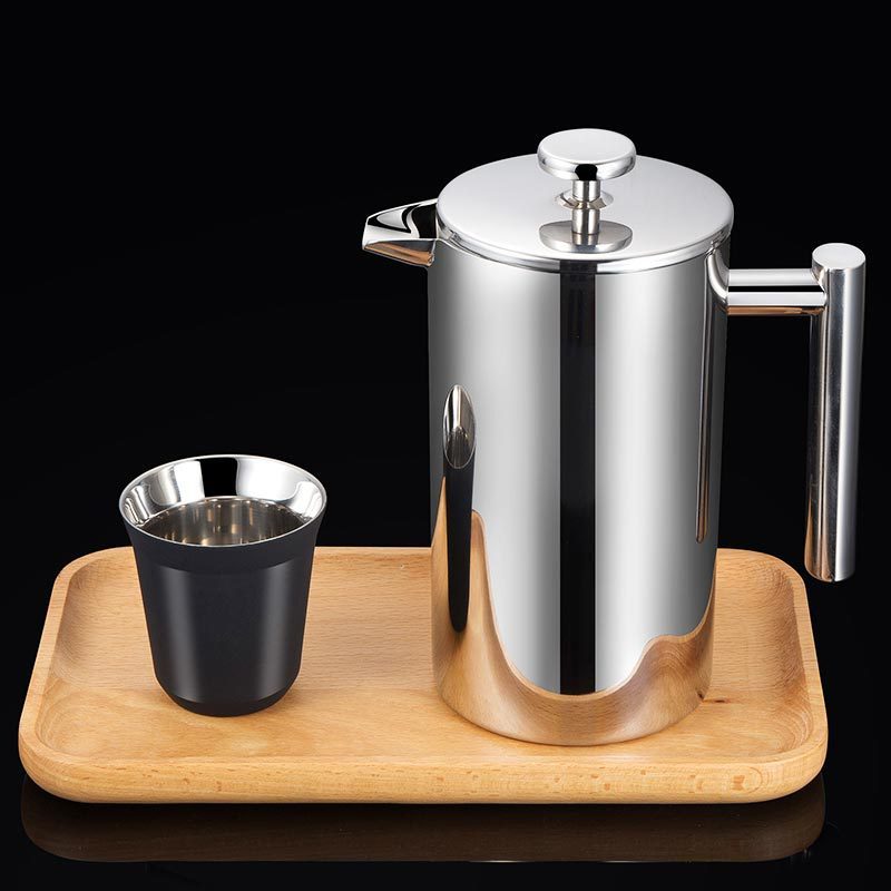 French press coffee maker inox premium 1L French Press & Co.