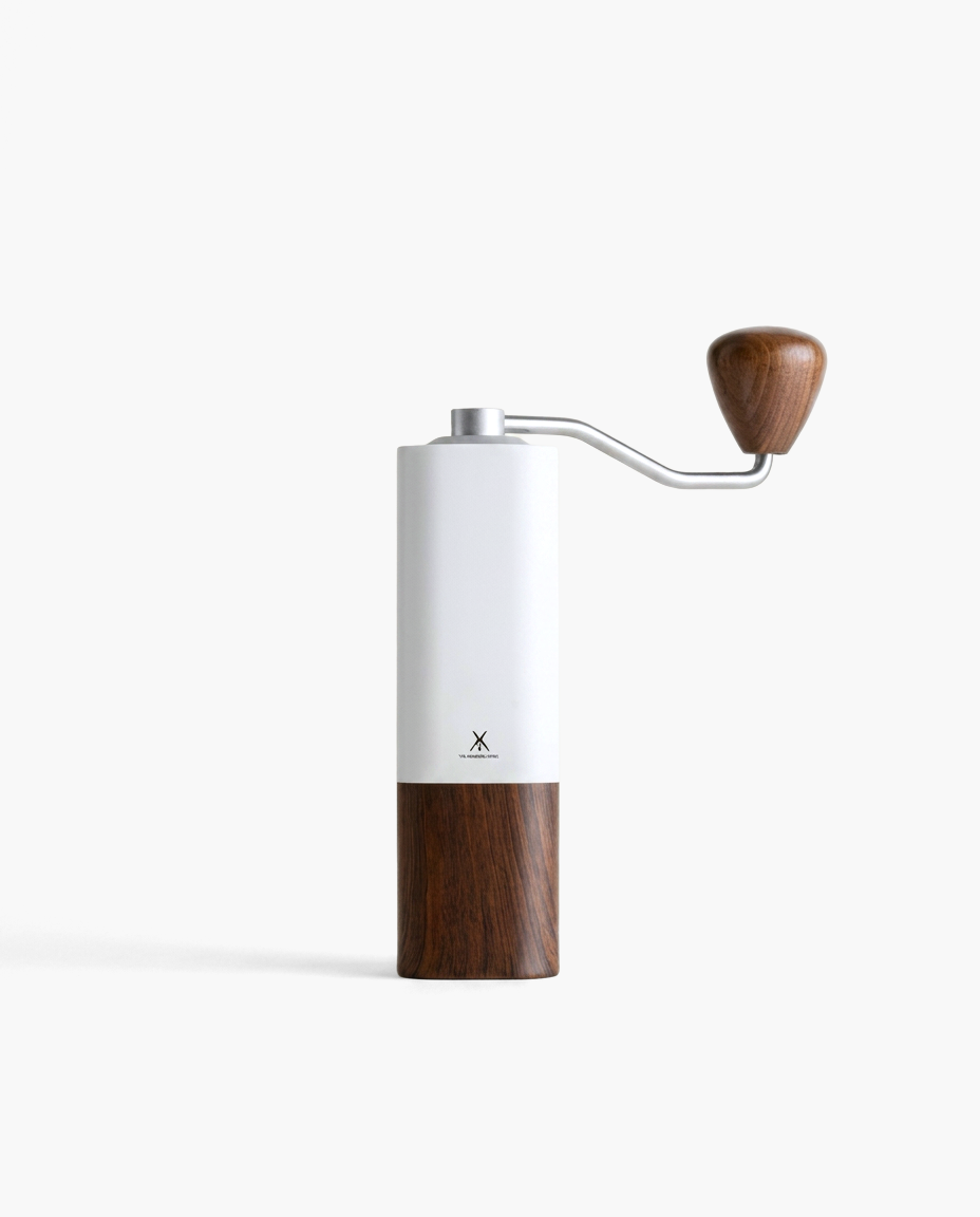 Heritage Hand Mill in Ivory Crown, studio photo