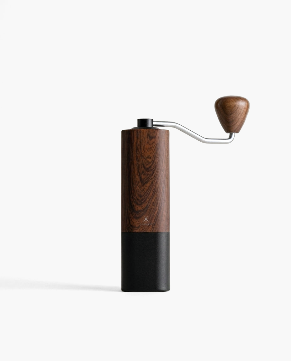 Heritage Hand Mill in Mahogany Onyx, studio photo