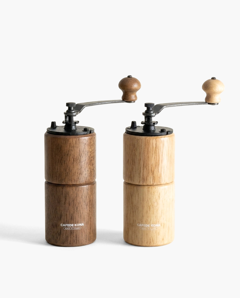 Kona Workshop Grinder, all colors side by side