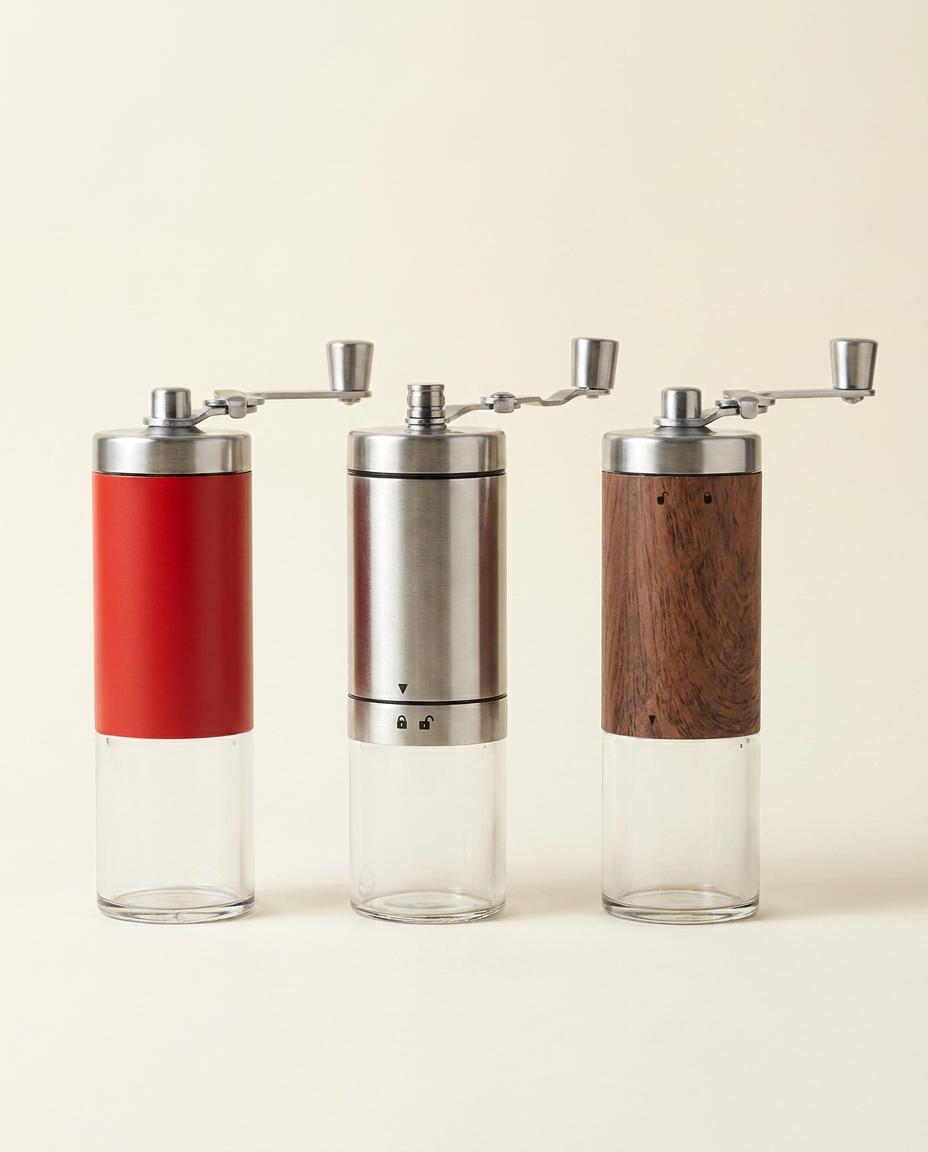 Le Compact Burr Mill - color_comparison