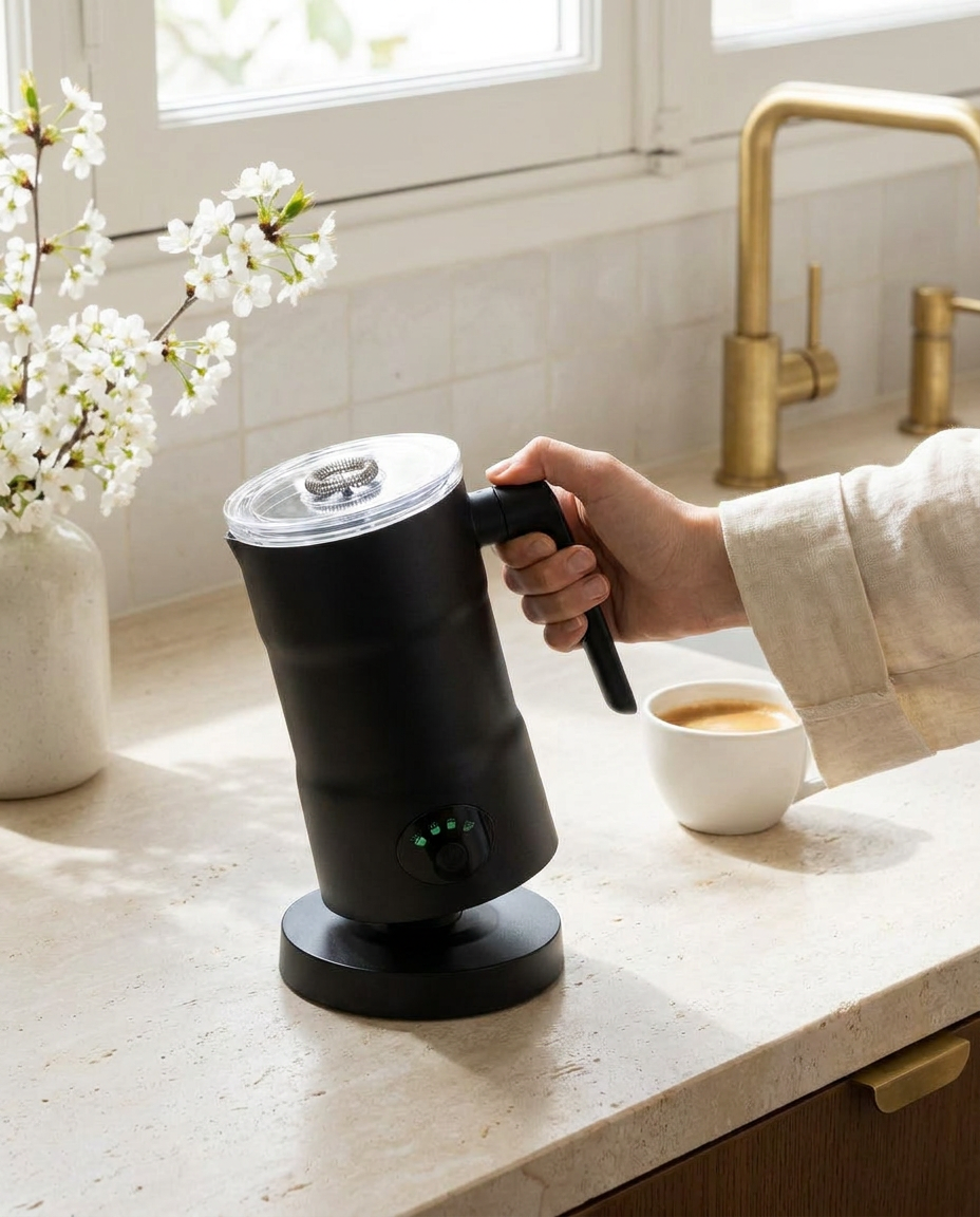 Le Maestro Milk Frother - action_type_aware