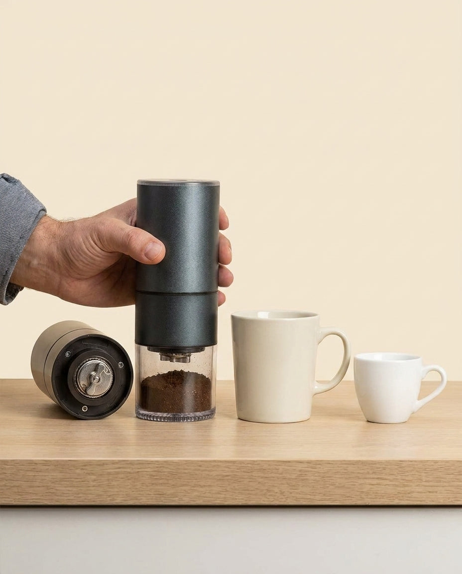 Le Modèle Burr Grinder - scale