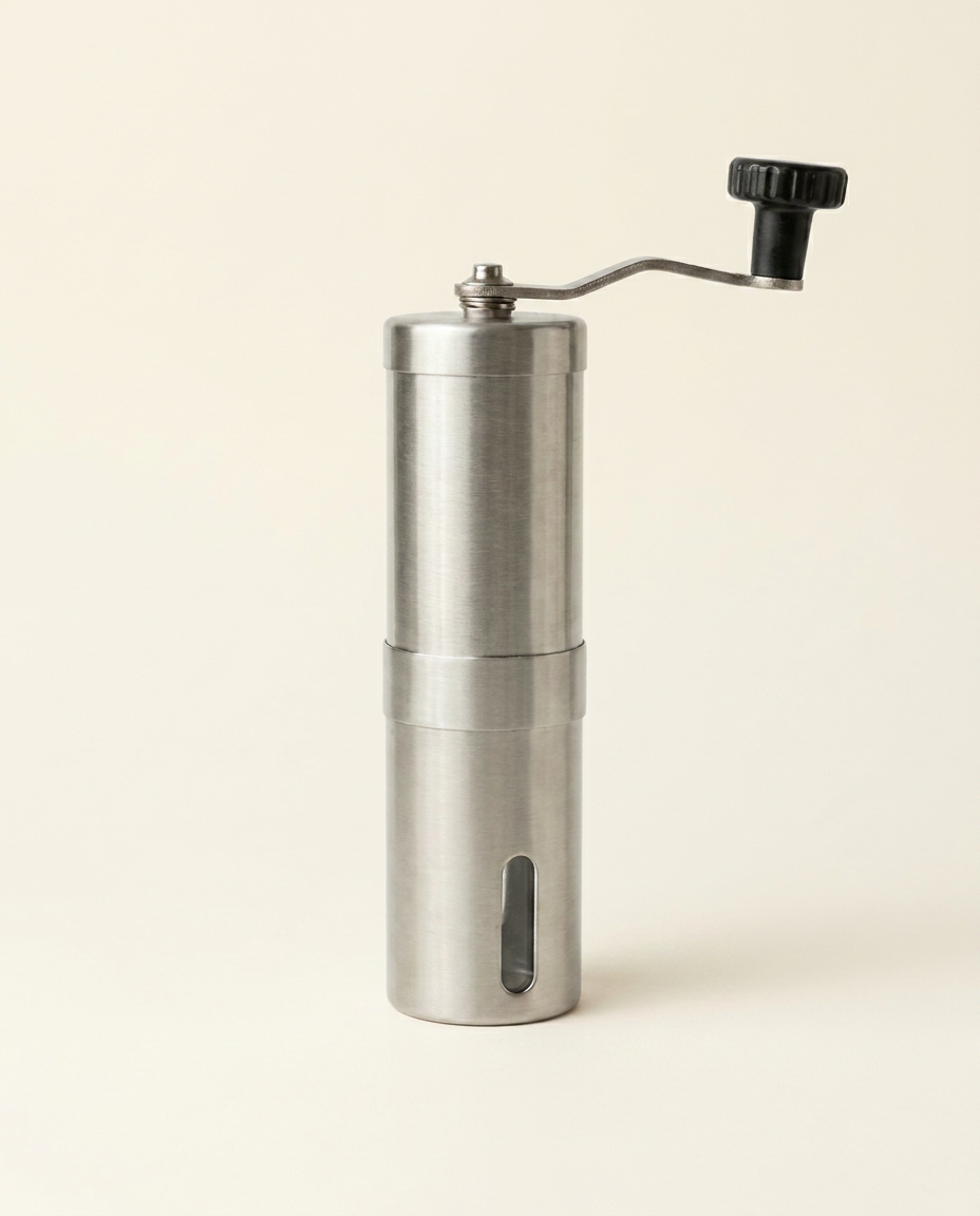 The Morning Ritual: the manual coffee grinder
