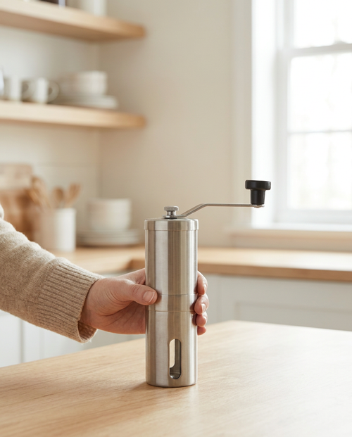 The Precision Manual Grinder - action_type_aware