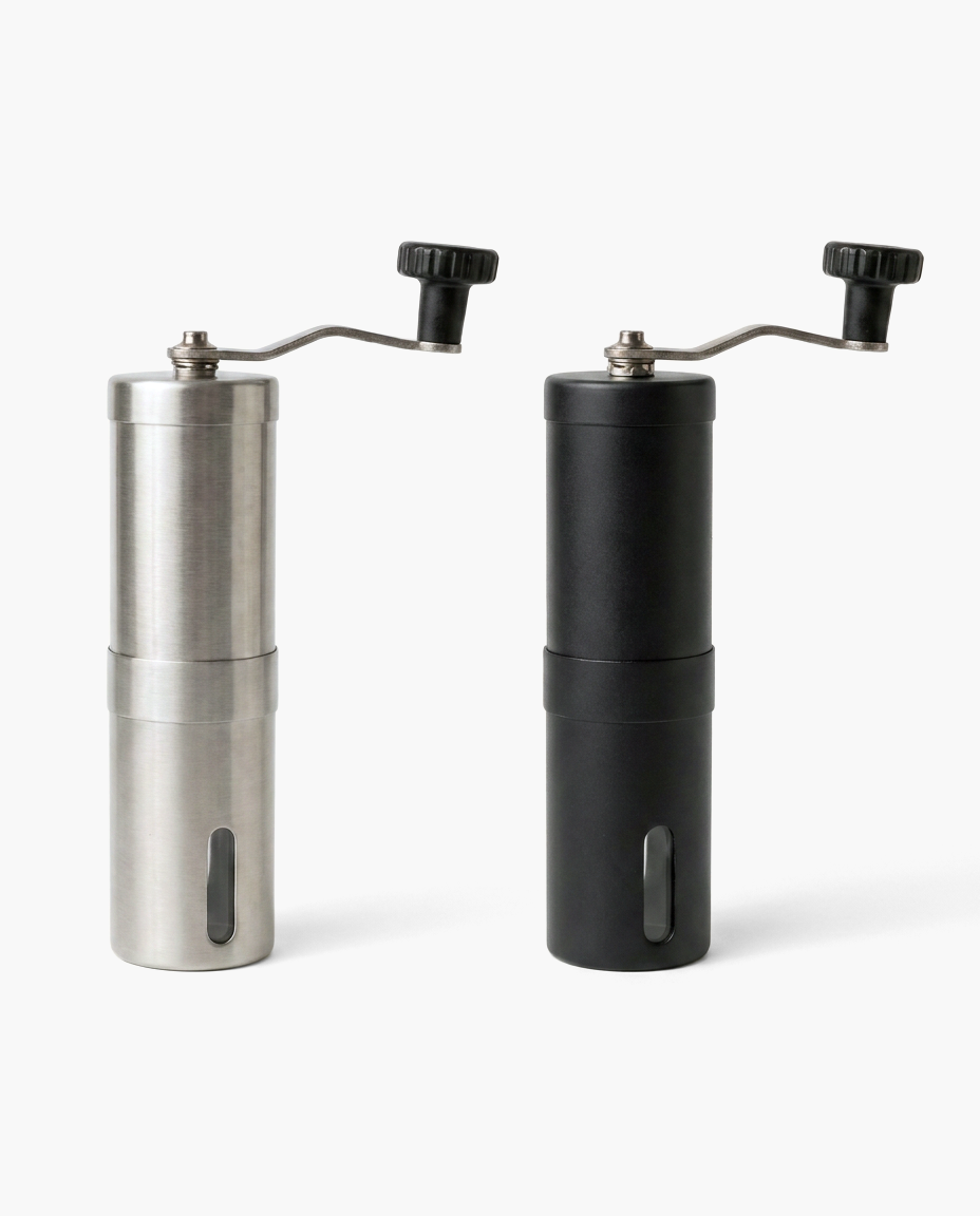 The Precision Manual Grinder, all colors side by side