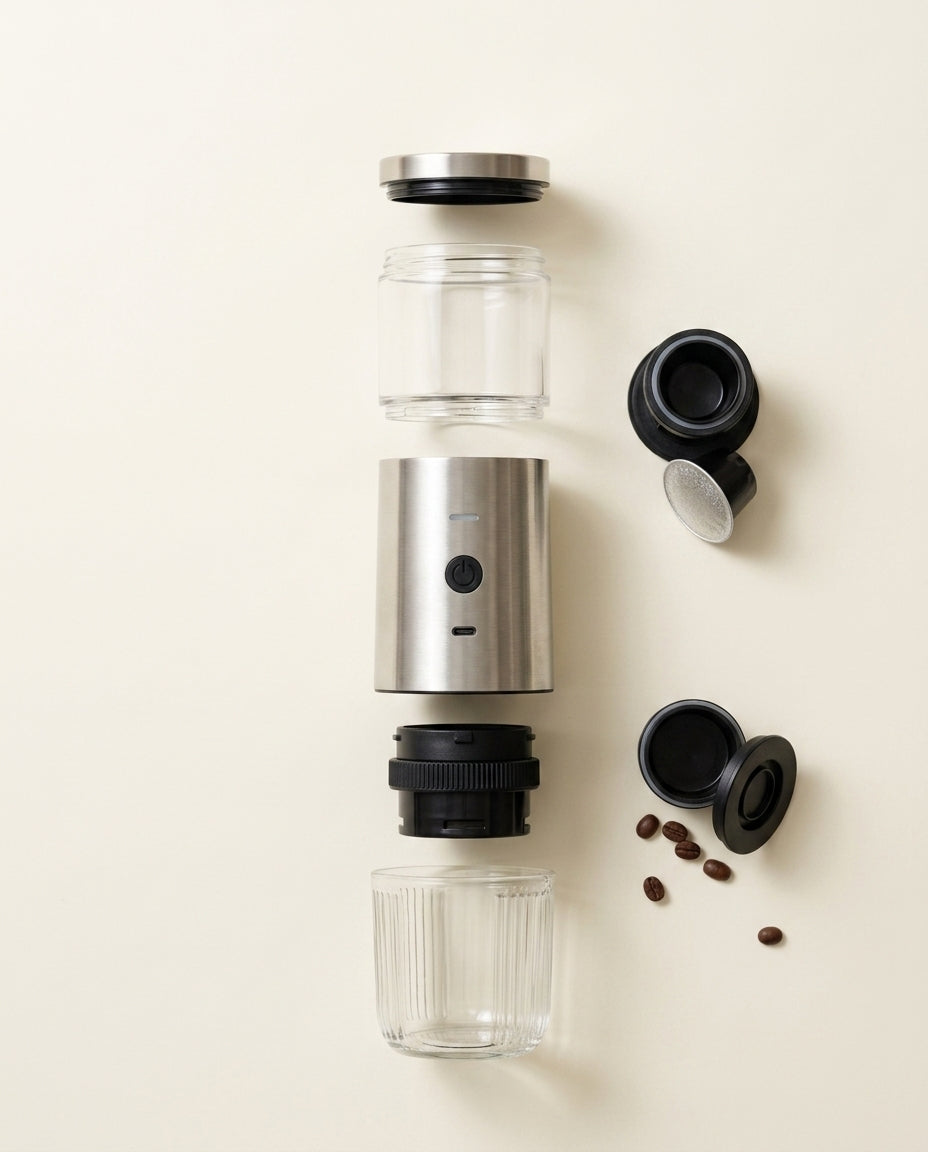 Nomad Espresso Press - anatomy_components