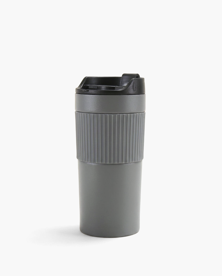 Nomad Press Mug in Gray, studio photo