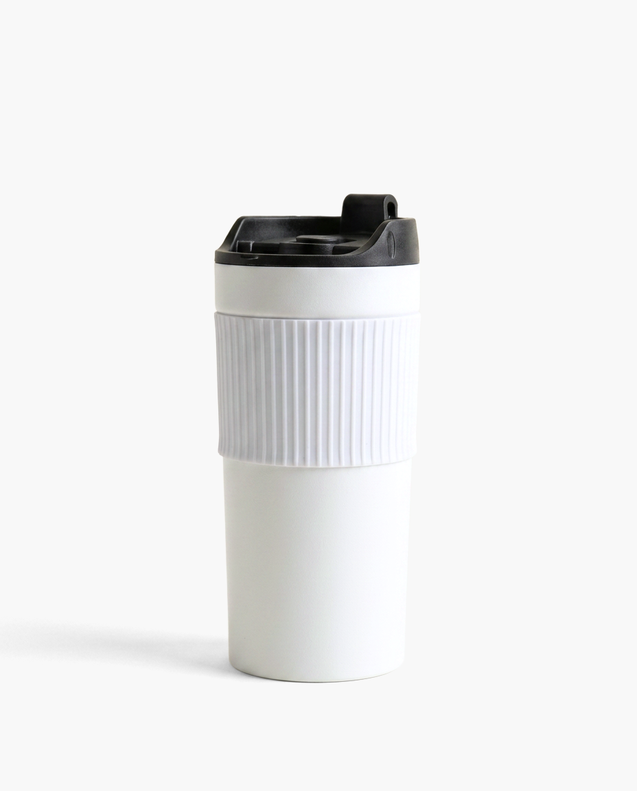 Nomad Press Mug in White, studio photo