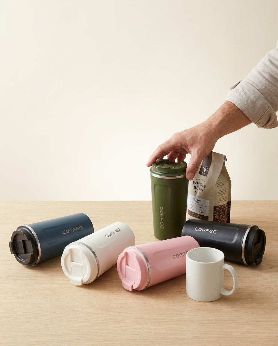 Nomad Thermal Mug - scale