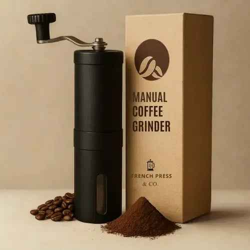 Manual Coffee Grinder | Stainless Steel & Adjustable
