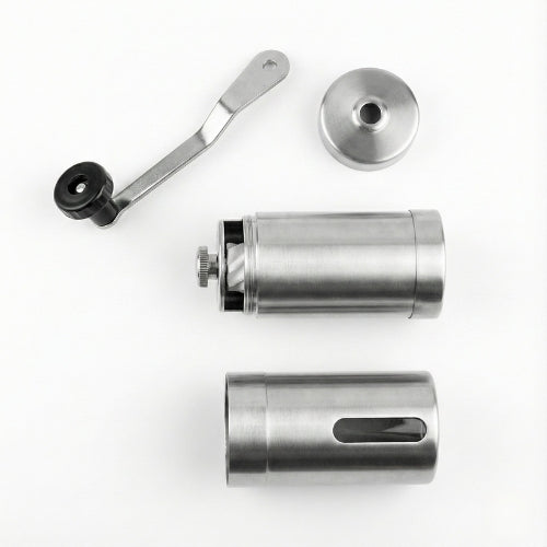 pieces of the coffee grinder