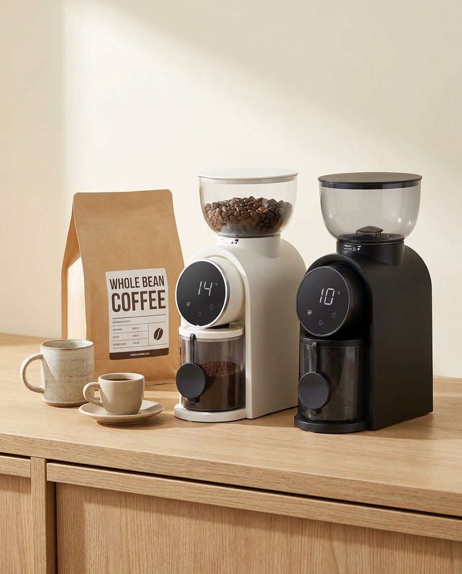 Pro Burr Grinder - scale