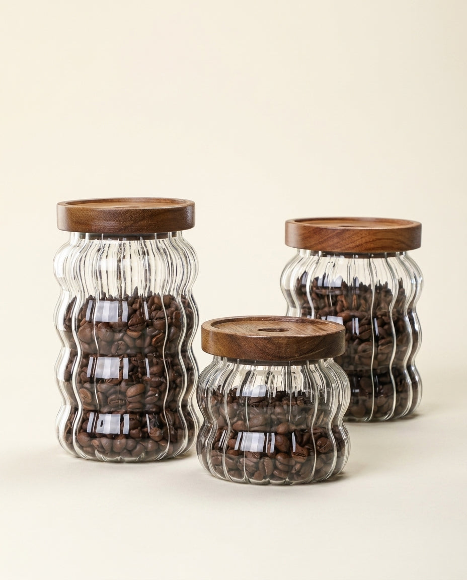 Ripple Glass Canister - hero_studio