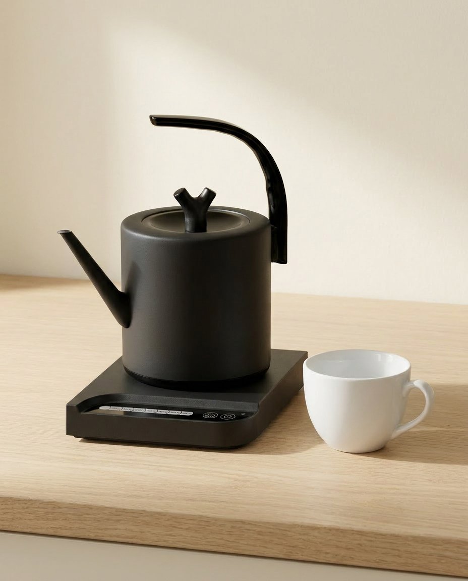 Sentinel Gooseneck Kettle - scale