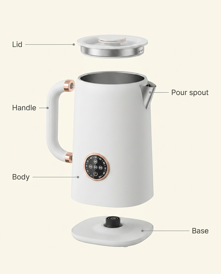 Sentinel Smart Kettle - anatomy_schema