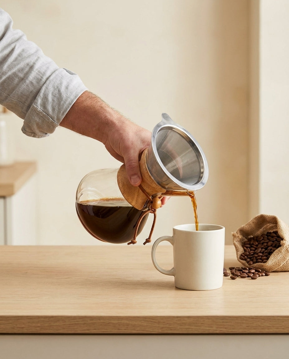 Slow Glass Carafe - scale