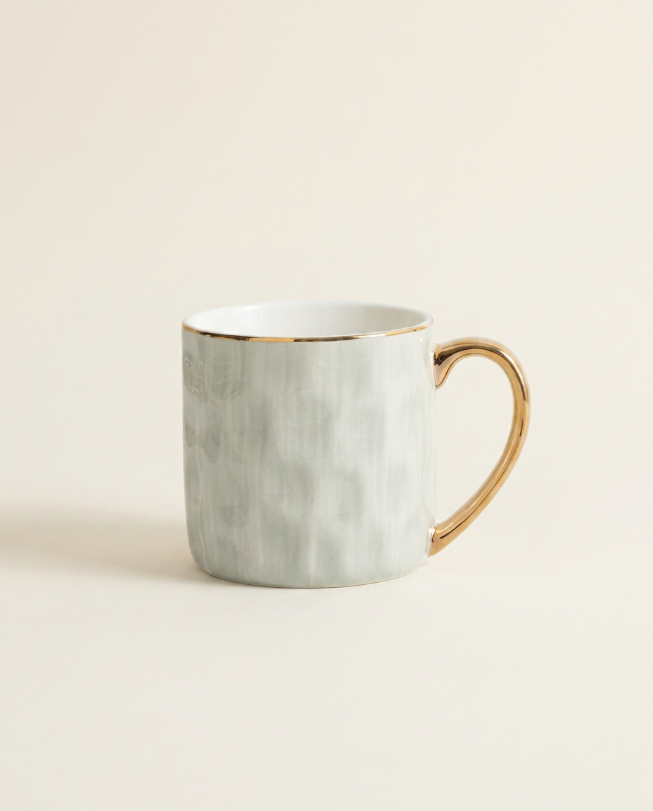 Studio Gold-Rim Mug - hero_green