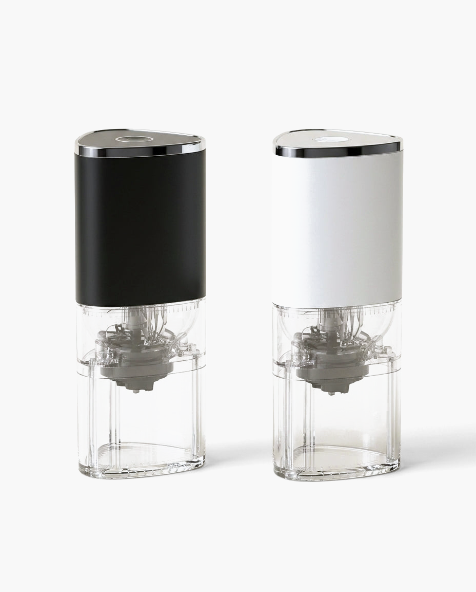 Tempo USB Grinder, all colors side by side