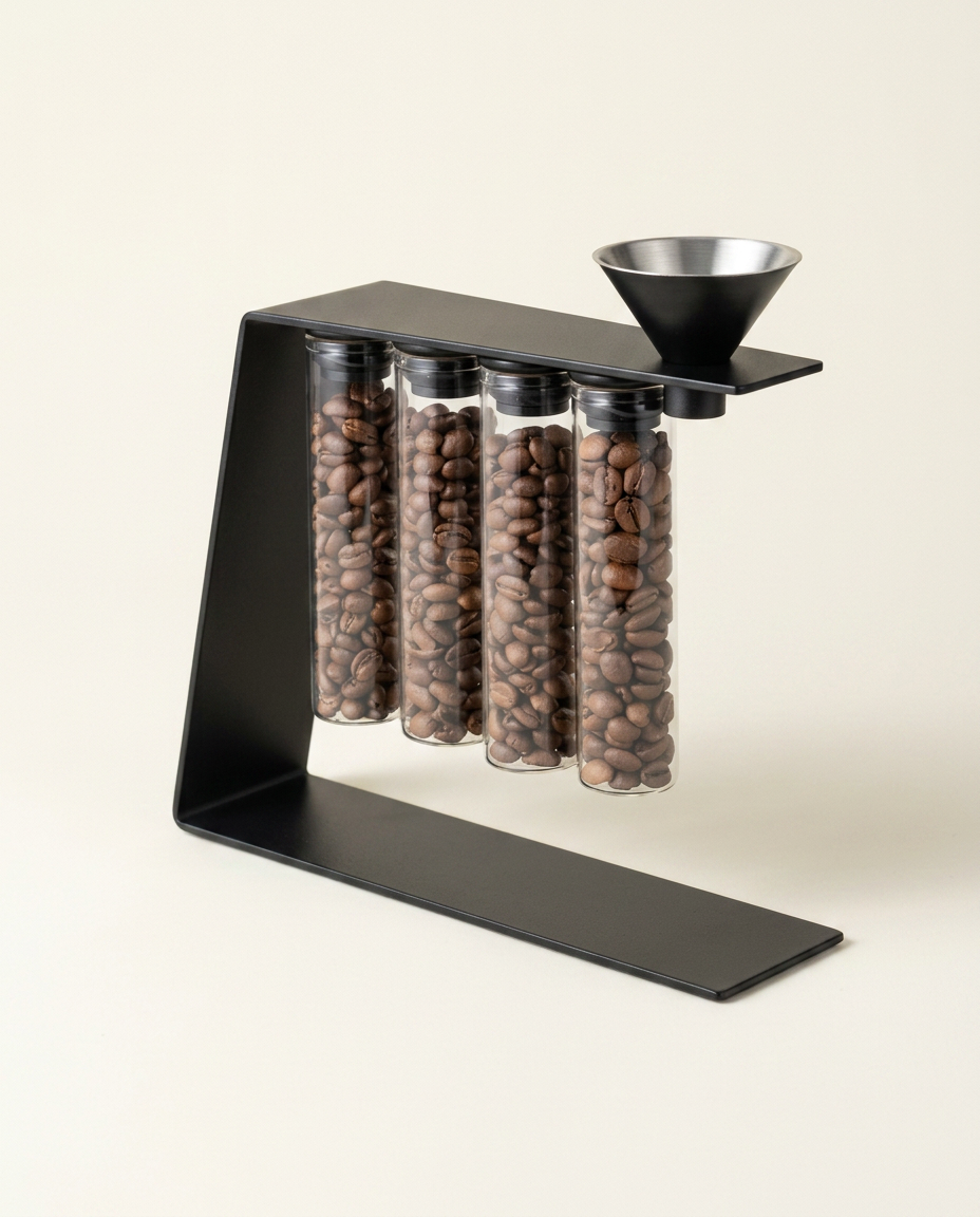 The Atelier Bean Display — hero_studio