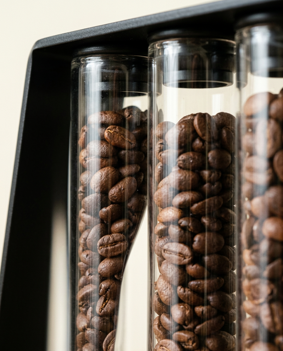 The Atelier Bean Display — macro_detail