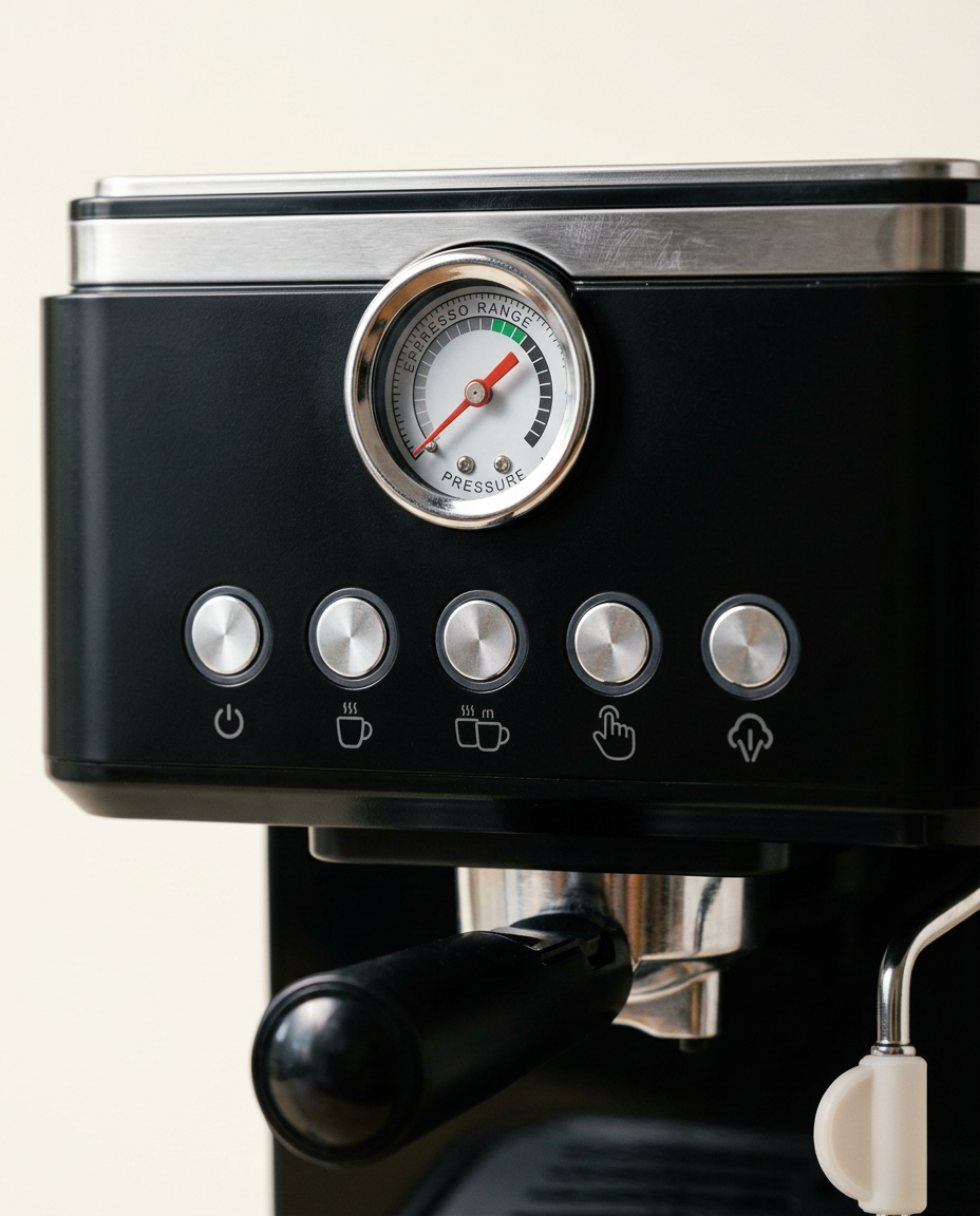 L'Atelier Espresso Machine — macro_detail