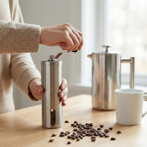 use the grinder