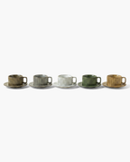 Vestige Kiln-Shift Mug, all colors side by side