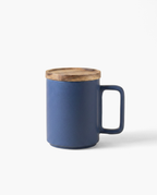 Wabi Marble Mug in Blue, studio photo