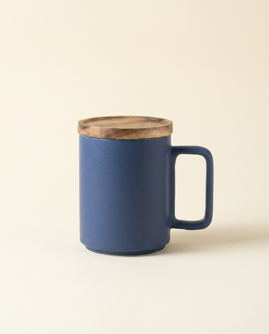 Wabi Marble Mug - hero_blue