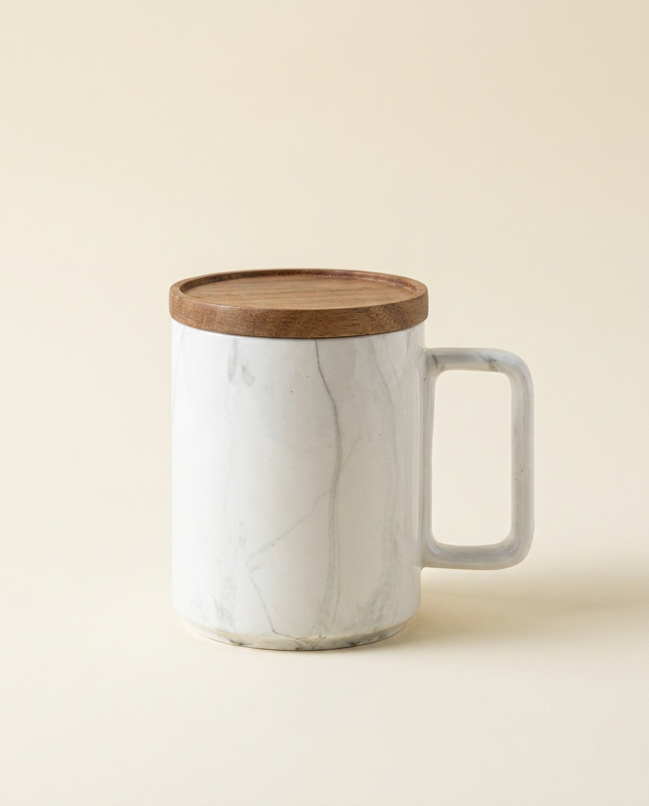 Wabi Marble Mug - hero_grey