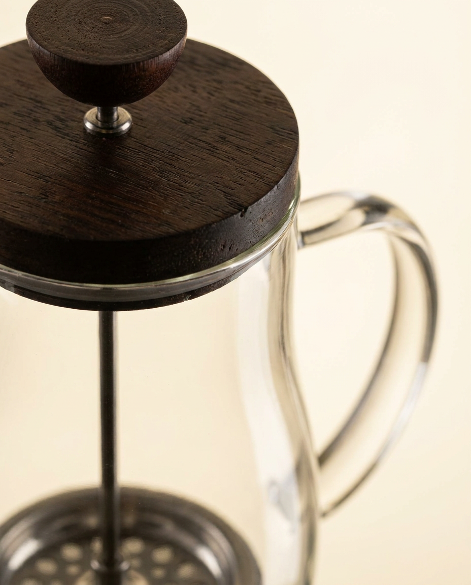 Walnut Glass Press - macro_detail