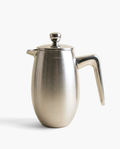 Workshop Insulated Press, double-wall stainless steel French press, studio photo